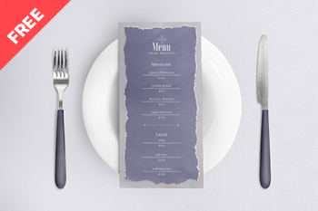 Free Restaurant Menu Card Mockup free menu minesne casar Free Restaurant Menu Card Mockup free menu minesne casar