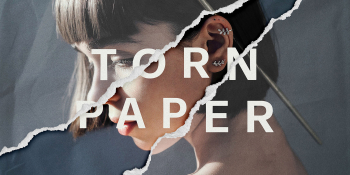 Free Ripped Image Photo Effect