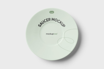 Free Saucer Mockup Free Saucer Mockup