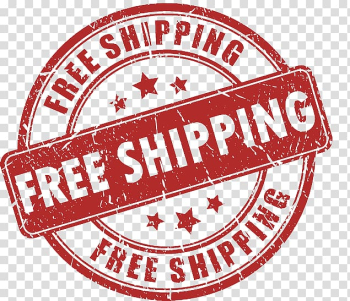 Free Shipping logo, Freight transport Postage stamp Sales , Free Shipping High-Quality transparent background PNG clipart