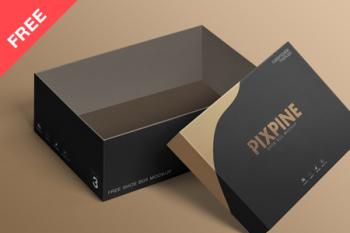 Free Shoebox Mockup Set free free shoe bon mocklp pixpine 