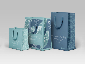 FREE Shopping Bag MOCKUP
