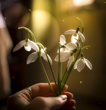 Free snowdrops image, public domain | Free Photo - rawpixel