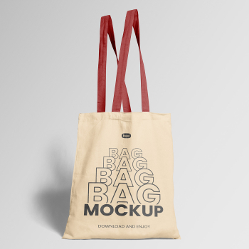 Free Standing Tote Bag Mockup Free Standing Tote Bag Mockup