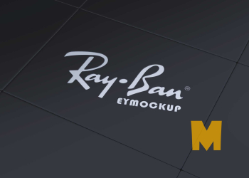 Free Tile Logo Mockup