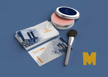 Free Visiting Card Mockup
