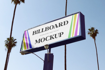 Free Wide Billboard Mockup Free Wide Billboard Mockup