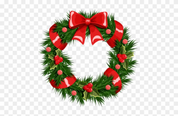 Free Wreath Clip Art Of Wreath Gallery Free Clipart - Christmas Wreath Transparent Background