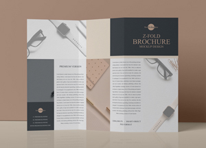 Free Z-Fold Brochure Mockup PSD Design 2019 z-fold brochure miklpn Free Z-Fold Brochure Mockup PSD Design 2019 z-fold brochure miklpn