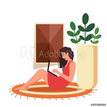 Freelancer working at home Freelancer working at home