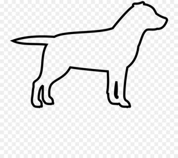 French Bulldog Puppy Labrador Retriever Maltese dog - platinum outline 