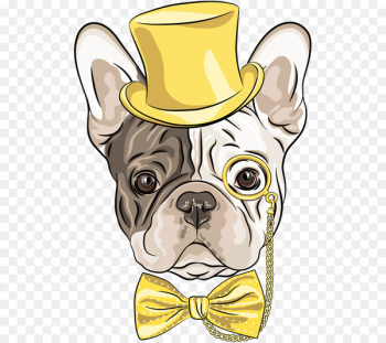 French Bulldog Stock illustration Royalty-free Vector graphics - chwawa illustration 