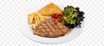 French fries European cuisine Thai curry Full breakfast Steak frites - bacon 