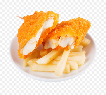 French fries Fish and chips Junk food Fish finger Crab - Casual snack original potato chips 