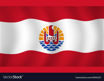 french polynesia flag background