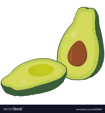 fresh ripe avocado pieces fresh ripe avocado pieces