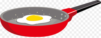 Fried egg Omelette Frying pan Kitchen - Vector egg frying pan 