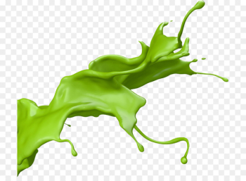 Fried plantain Green Painting Color - color splash Fried plantain Green Painting Color - color splash