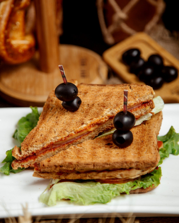 Fried sandwich with ham and cheese Free Photo Fried sandwich with ham and cheese Free Photo
