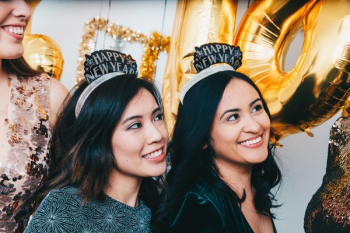 Friends Celebrate New Years Eve Friends Celebrate New Years Eve