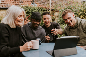 Friends having a video call | Free Photo - rawpixel Friends having a video call | Free Photo - rawpixel