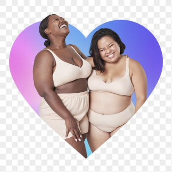 Friends png body positivity concept, | Free PNG - rawpixel