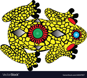 frog color abstract frog color abstract
