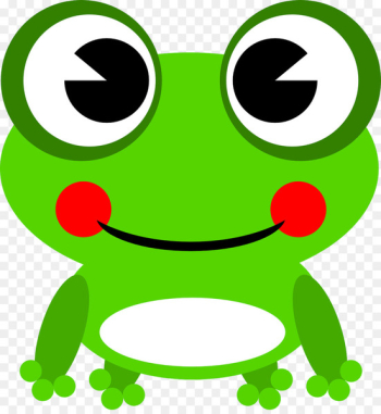 Frog Face Clip art - Cute frog Frog Face Clip art - Cute frog