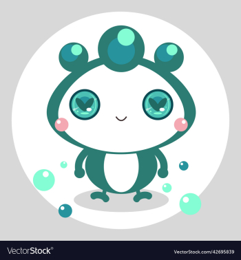 frog green heart frog green heart