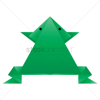 Frog origami Frog origami