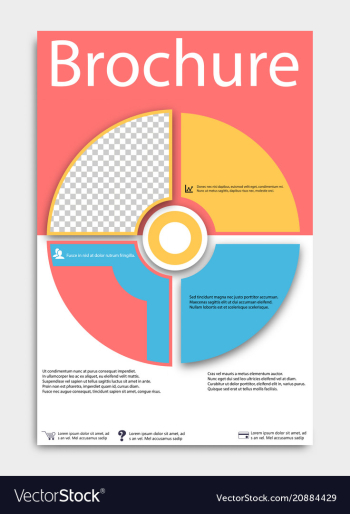 Front and back cover of a modern business vector image Front and back cover of a modern business vector image