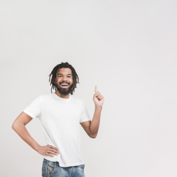 Front view happy man standing Free Photo Front view happy man standing Free Photo