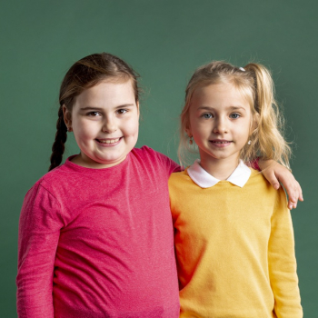 Front view smiley girls Free Photo Front view smiley girls Free Photo