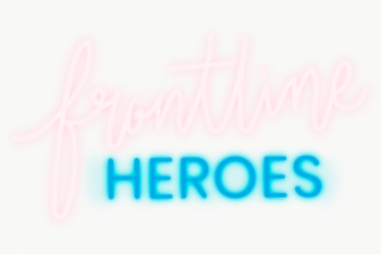 Frontline heroes coronavirus neon sign | Free transparent png - 2312520 Frontline heroes coronavirus neon sign | Free transparent png - 2312520