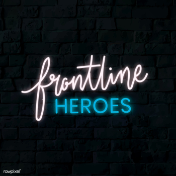 Frontline heroes coronavirus neon sign vector | Free vector - 2312513 Frontline heroes coronavirus neon sign vector | Free vector - 2312513