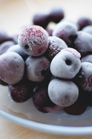 Frozen cherries Frozen cherries