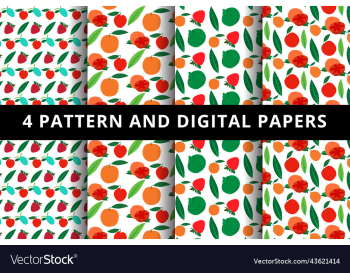 fruit pattern and digital paper fruit pattern and digital paper