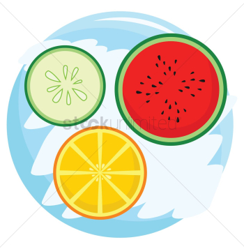 Fruit slice Fruit slice