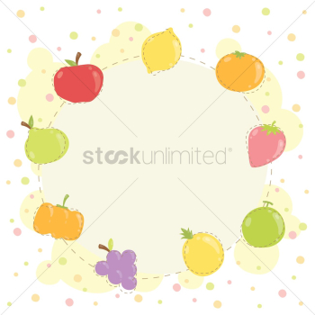 Fruits background with text space Fruits background with text space