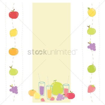 Fruits background with text space Fruits background with text space