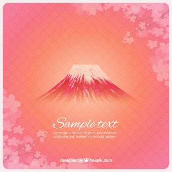 Fuji mountain background Fuji mountain background