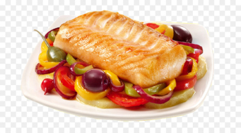 Full breakfast Fried fish Food Frying - Fish steak Gourmet Full breakfast Fried fish Food Frying - Fish steak Gourmet