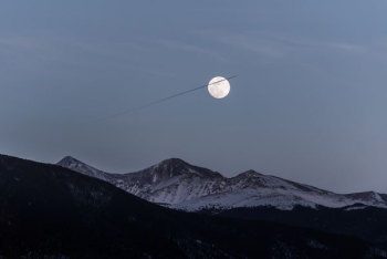 full moon during dawn full moon during dawn