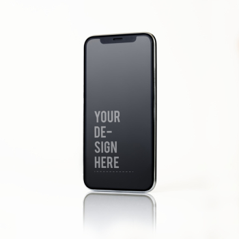 Full screen smartphone mockup design Free Psd