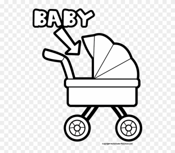 Fun And Free Baby Shower Clipart, Ready For Personal - Baby Transport