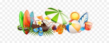 Fundal Download - Summer beach elements Fundal Download - Summer beach elements