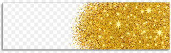 Fundal Gold - Gold sequins and powder Fundal Gold - Gold sequins and powder
