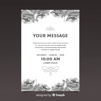 Funeral card template Funeral card template