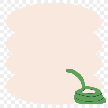 Funky snake png frame sticker, | Free PNG - rawpixel