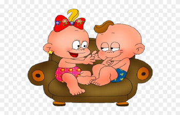 Funny Baby Boy And Girl Playing Clip Art Images - Baby Funny Baby Boy And Girl Playing Clip Art Images - Baby